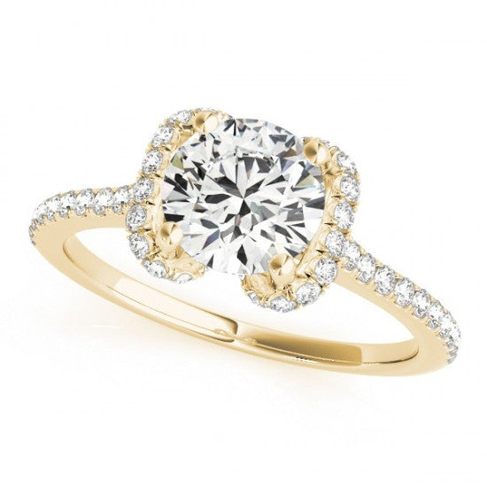 Delphine Trilogy Diamond Engagement Ring