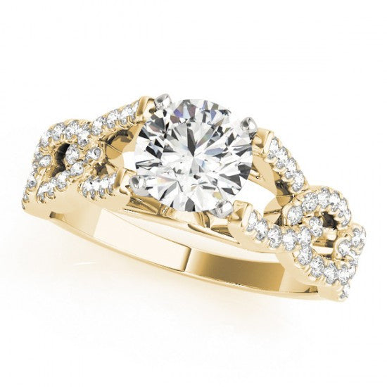 Cynthia Halo Diamond Engagement Ring