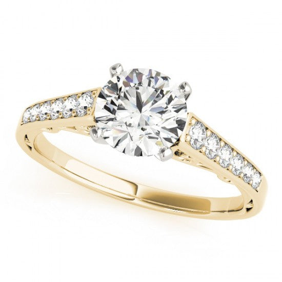 Celeste Solitaire Diamond Engagement Ring