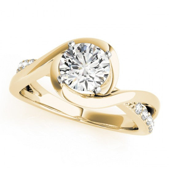Bianca Solitaire Diamond Engagement Ring