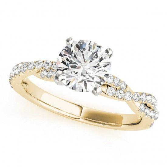 Alecia Trilogy Diamond Engagement Ring