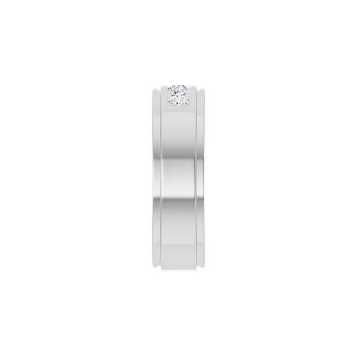5-Stone Channel Set Band 7mm