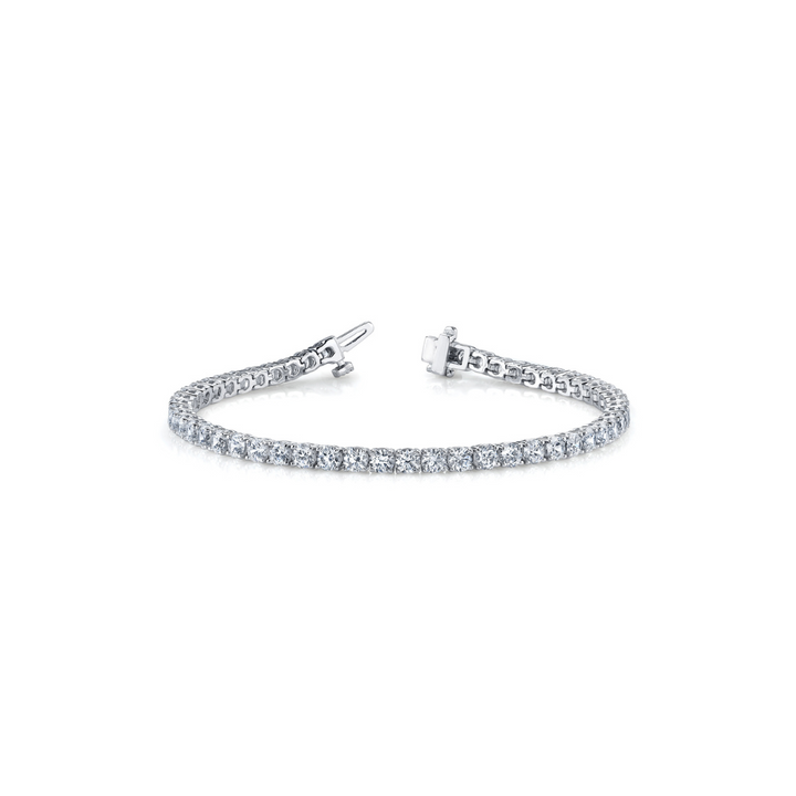 Natural Diamond Tennis Bracelet