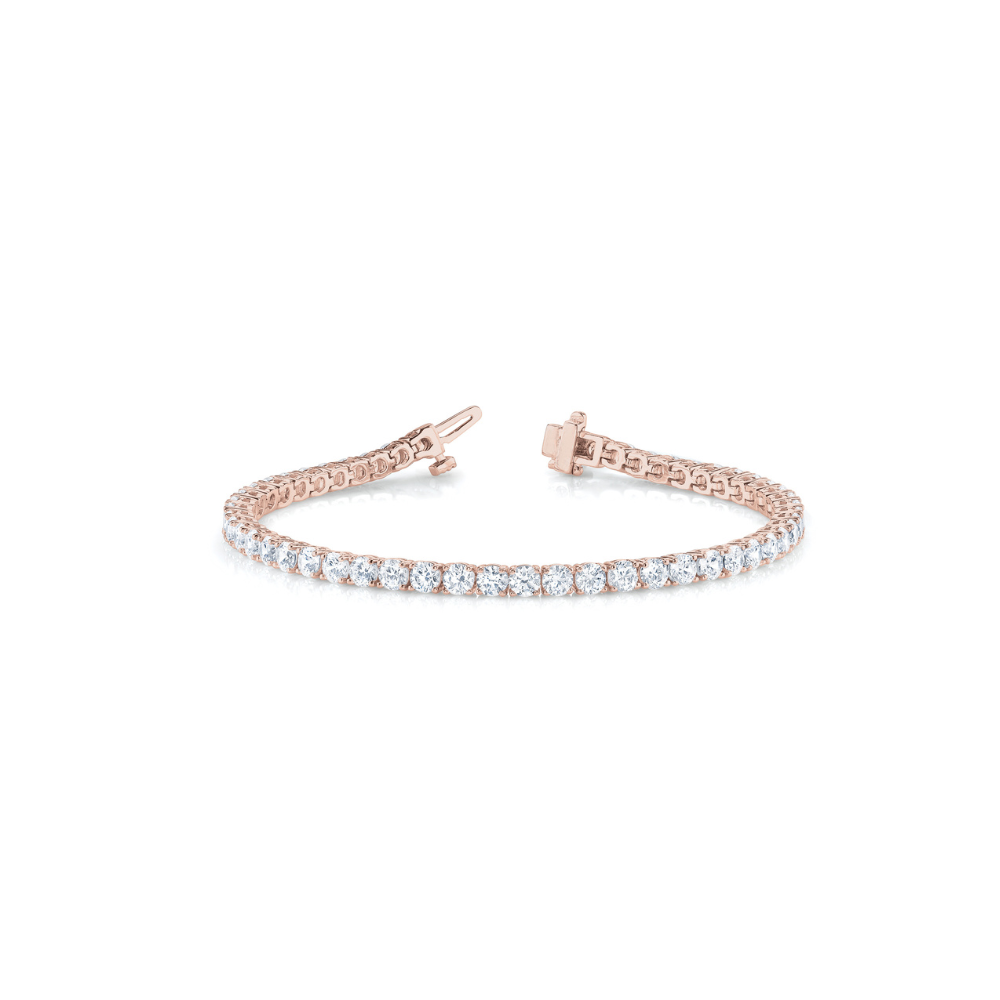 Natural Diamond Tennis Bracelet