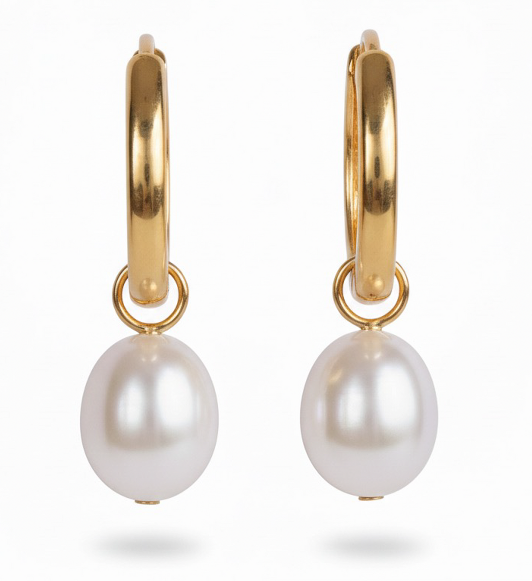 Isla Pearl Hoops