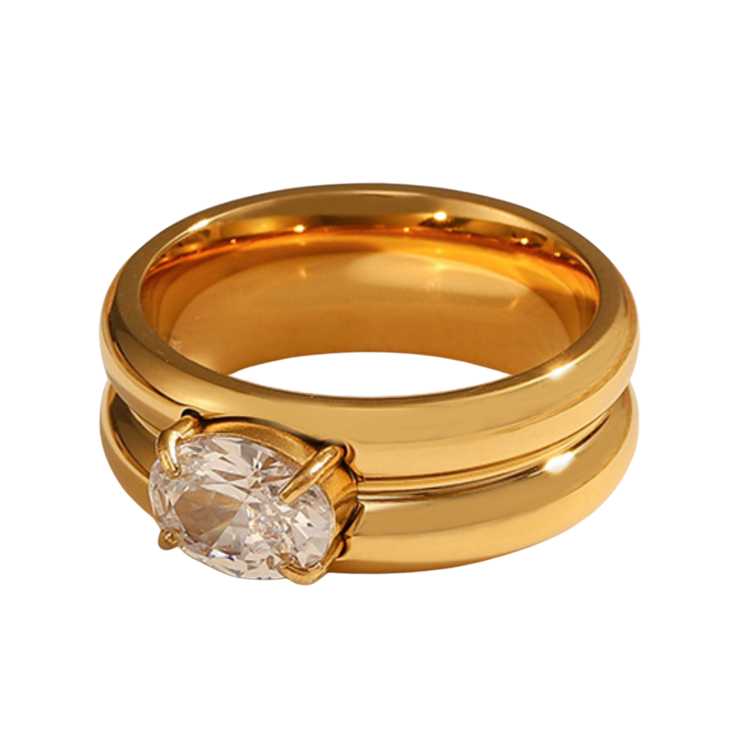 Eterna Double Band Ring