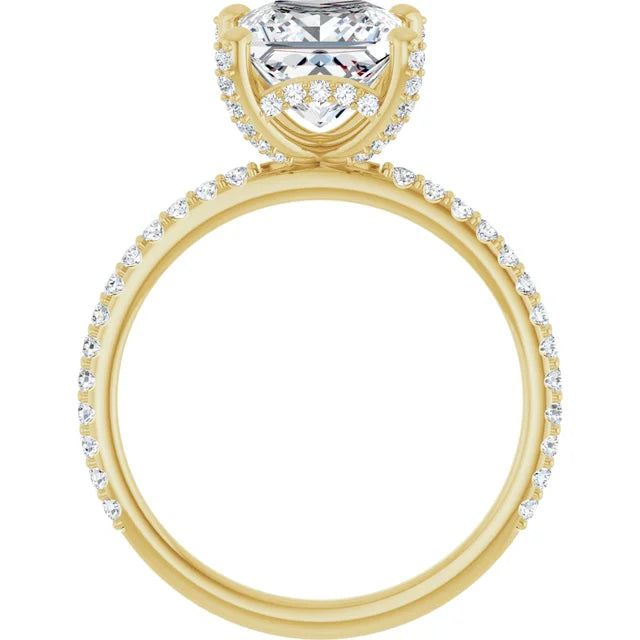 yellow gold princess