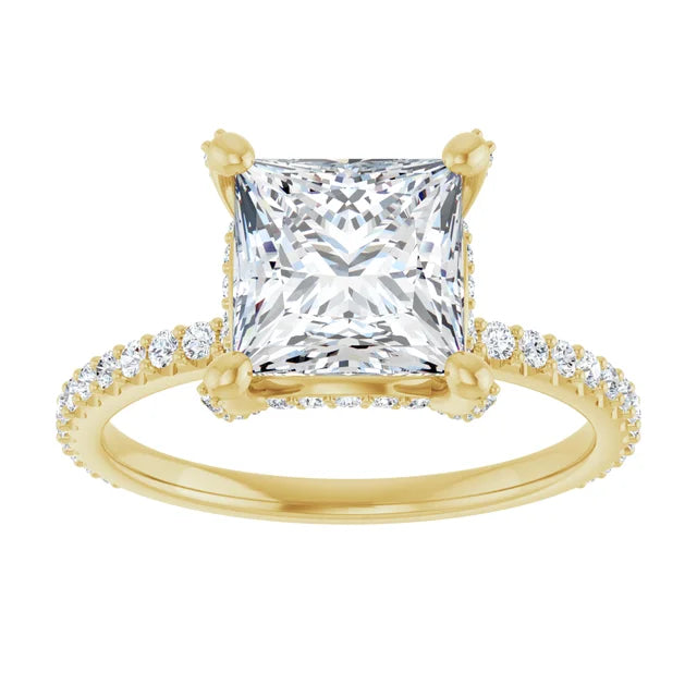 yellow gold princess