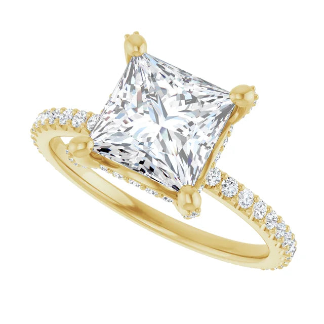 yellow gold princess