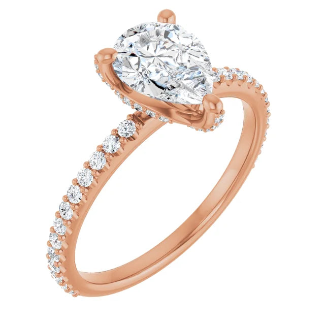 rose gold pear