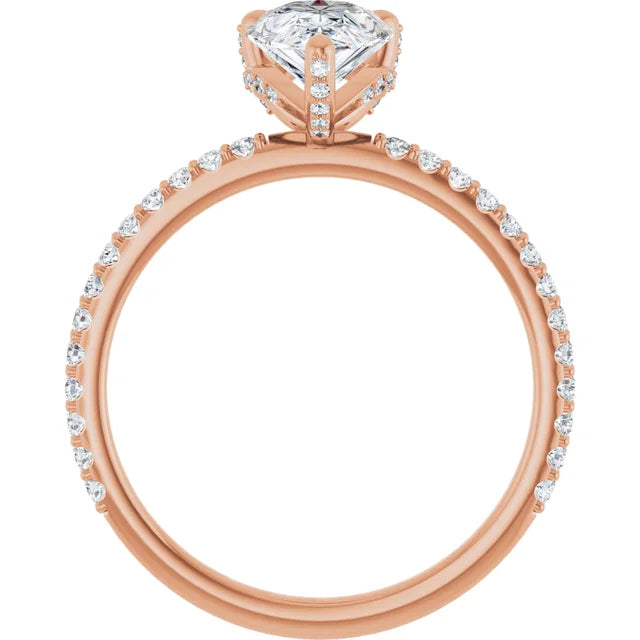 rose gold pear