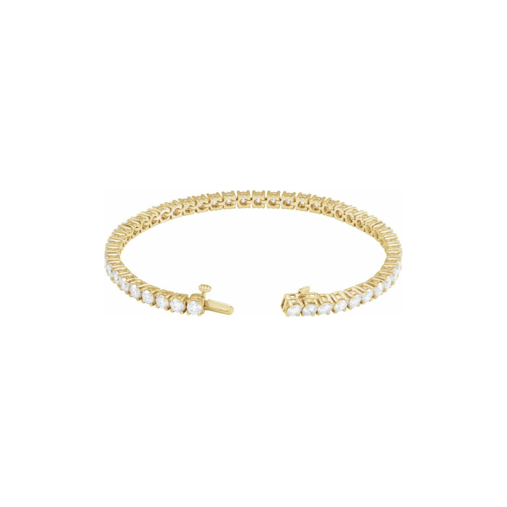Natural Diamond Tennis Bracelet