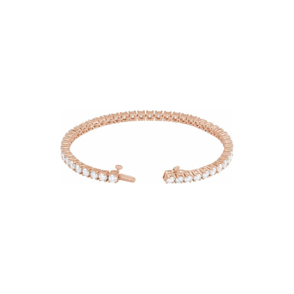 Natural Diamond Tennis Bracelet