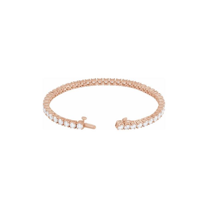 Natural Diamond Tennis Bracelet