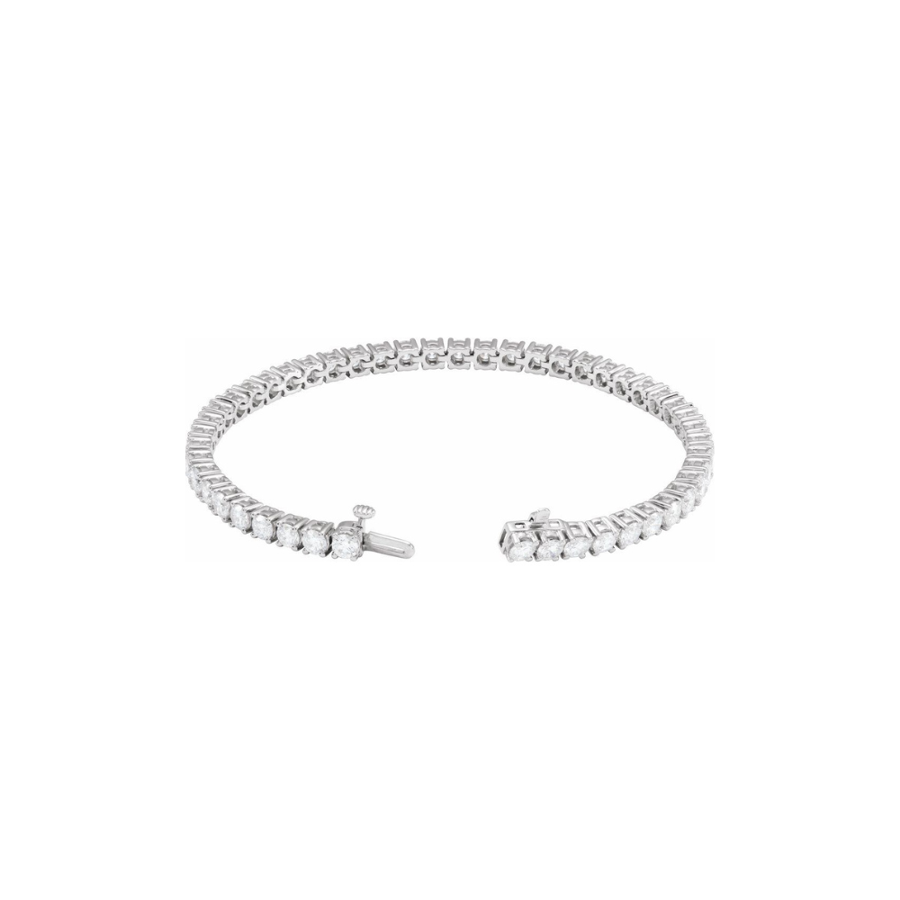 Natural Diamond Tennis Bracelet