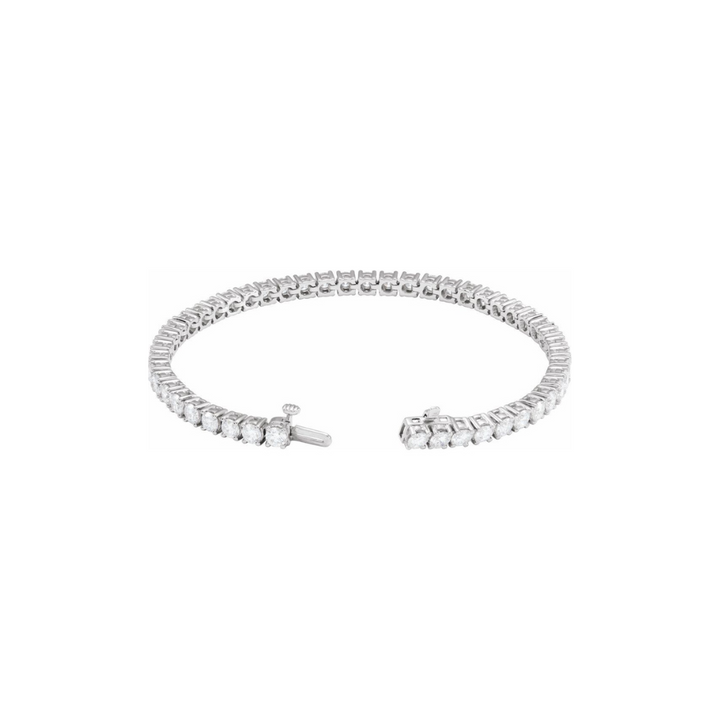 Natural Diamond Tennis Bracelet