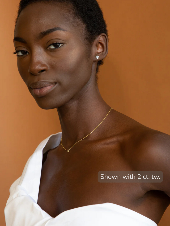 Diamond Stud Earrings
