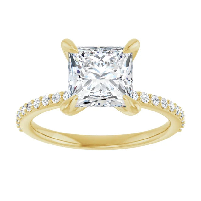 yellow gold princess