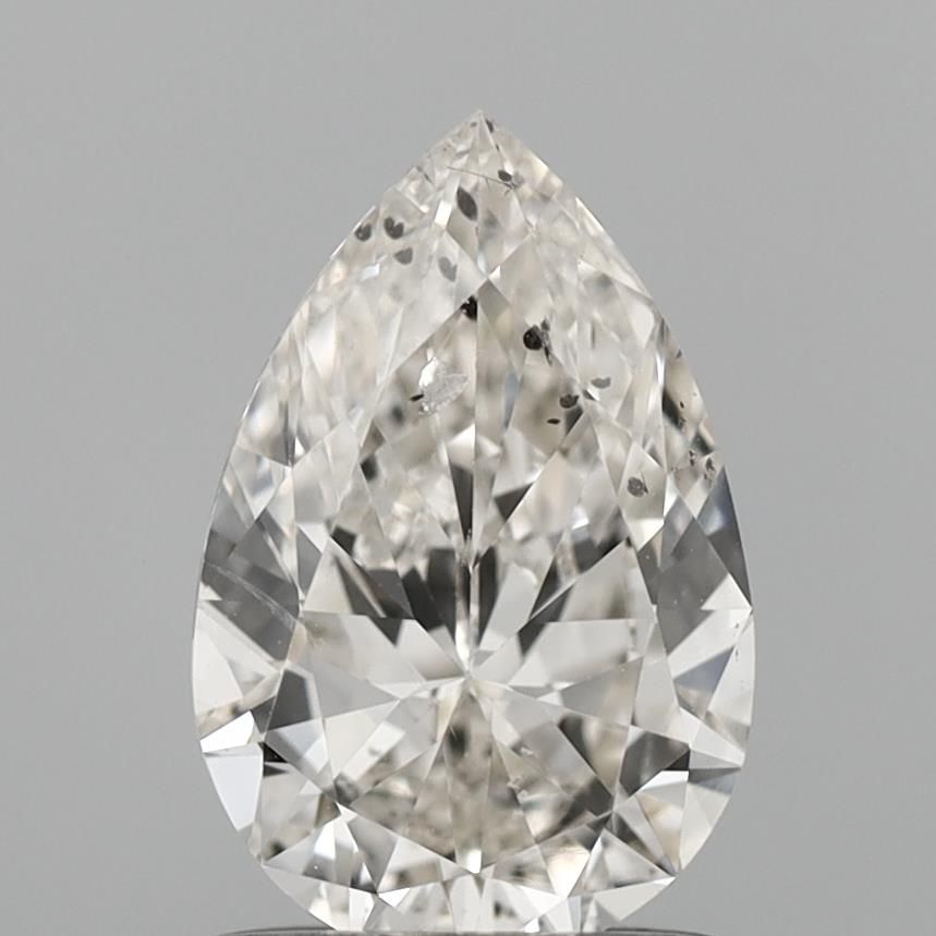 1.0 Carat Pear Shape Natural Diamond
