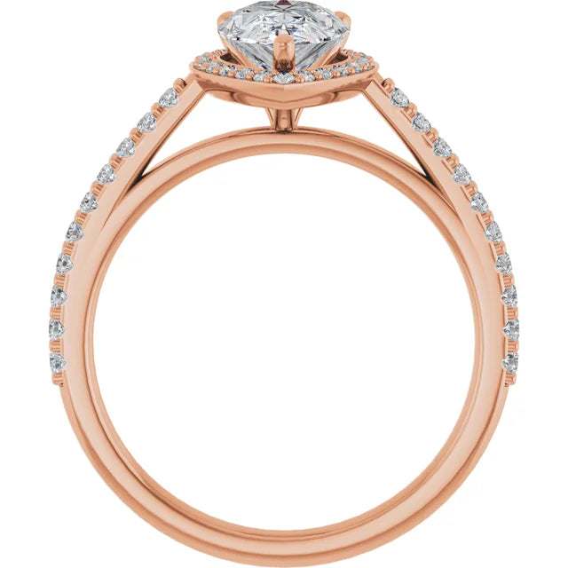 rose gold pear