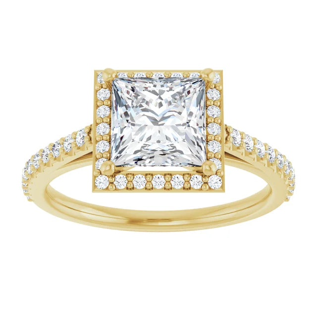 yellow gold princess