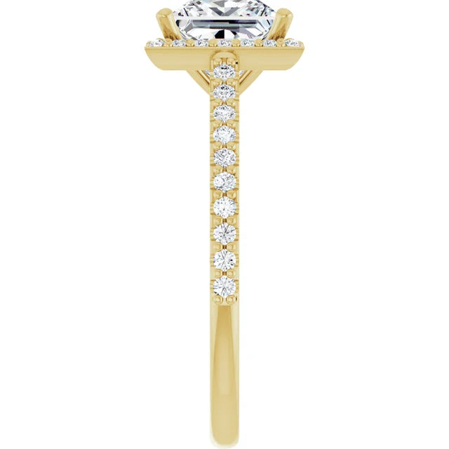 yellow gold princess