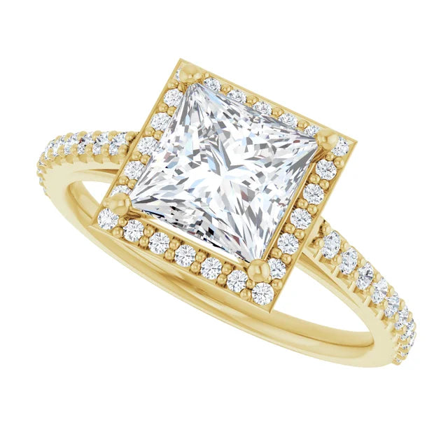 yellow gold princess