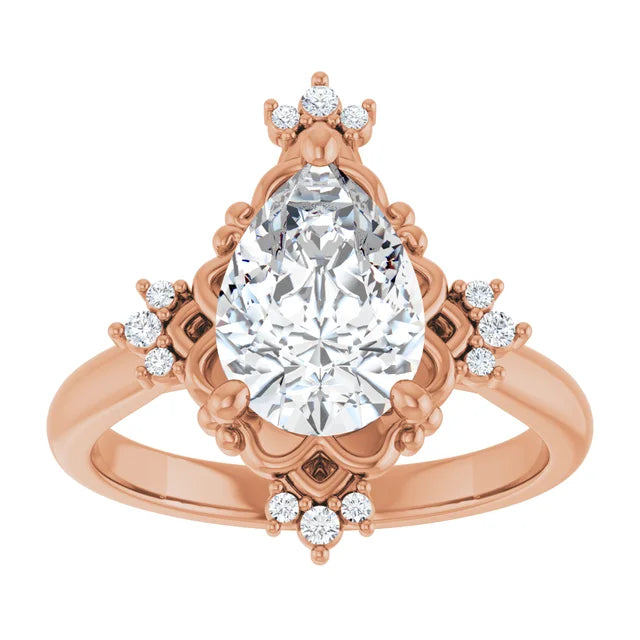 rose gold pear