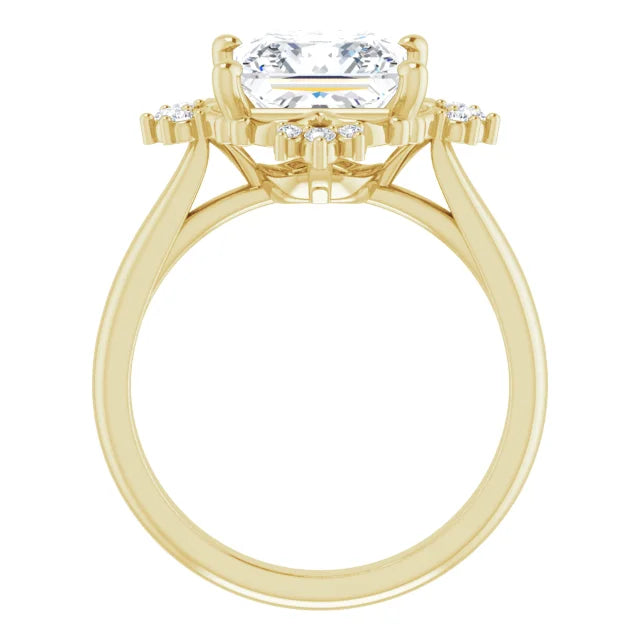 yellow gold princess