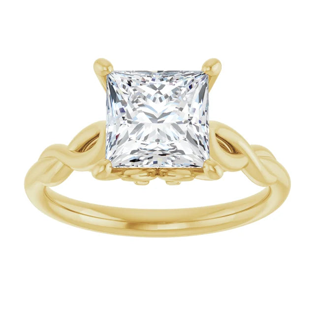 yellow gold princess