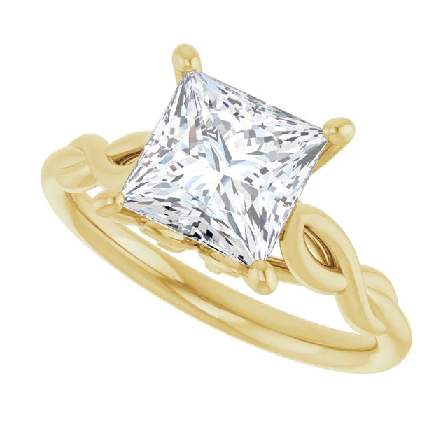 yellow gold princess