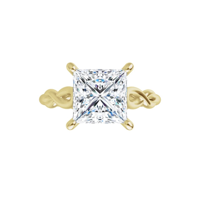 yellow gold princess