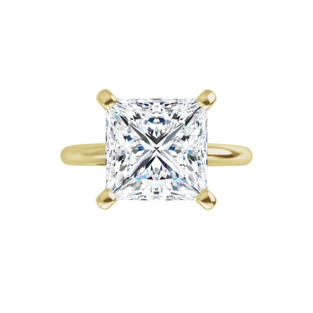 yellow gold princess