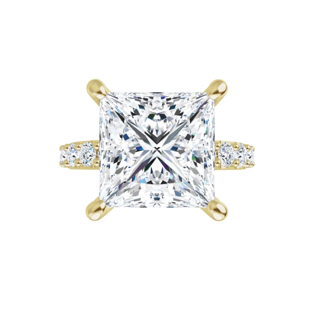yellow gold princess