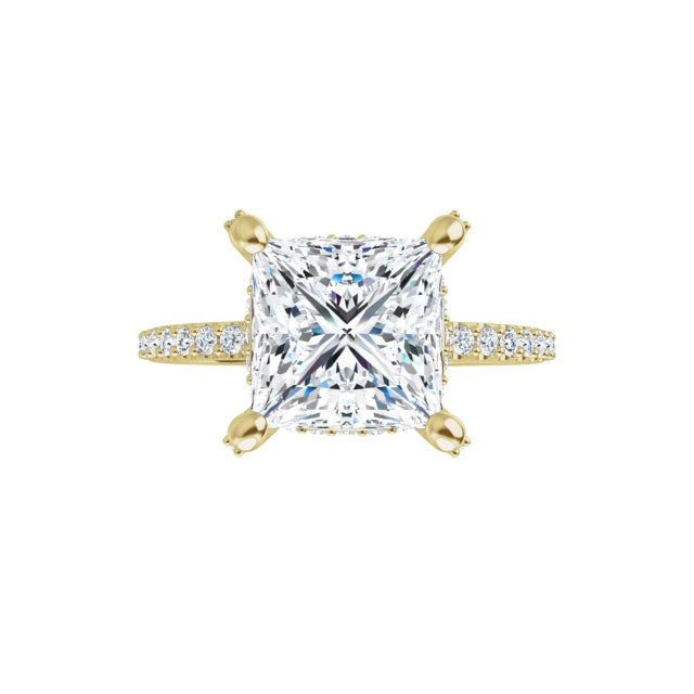 yellow gold princess