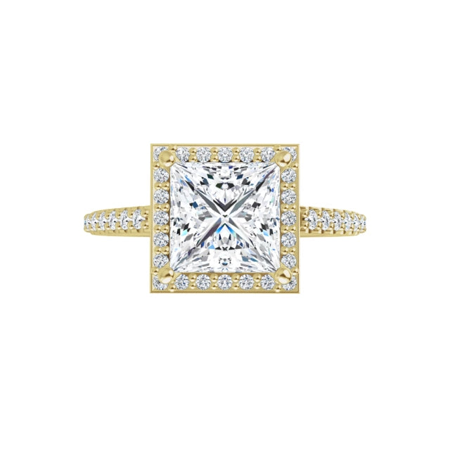 yellow gold princess