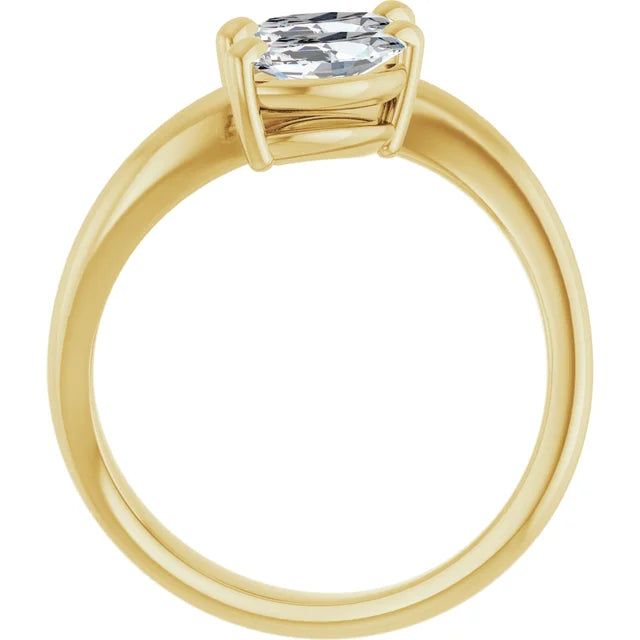 yellow gold marquise