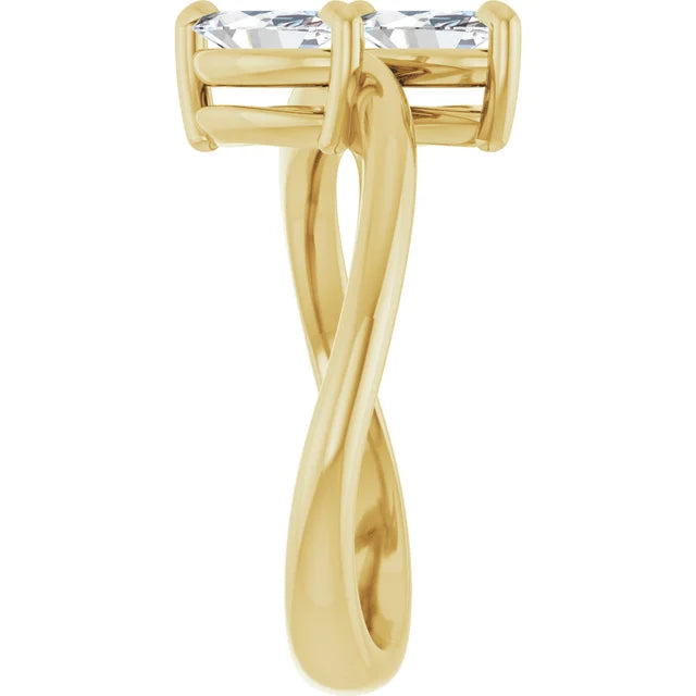 yellow gold marquise