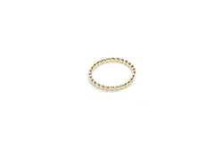 Infinity Beaded Ring - 14K GF