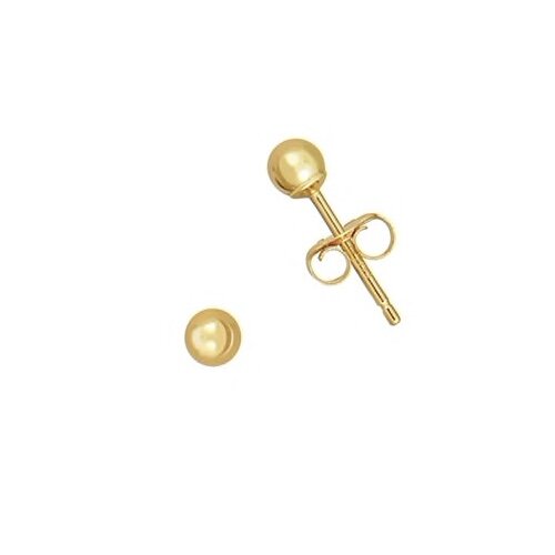 Perfect Round Studs - 14K GF