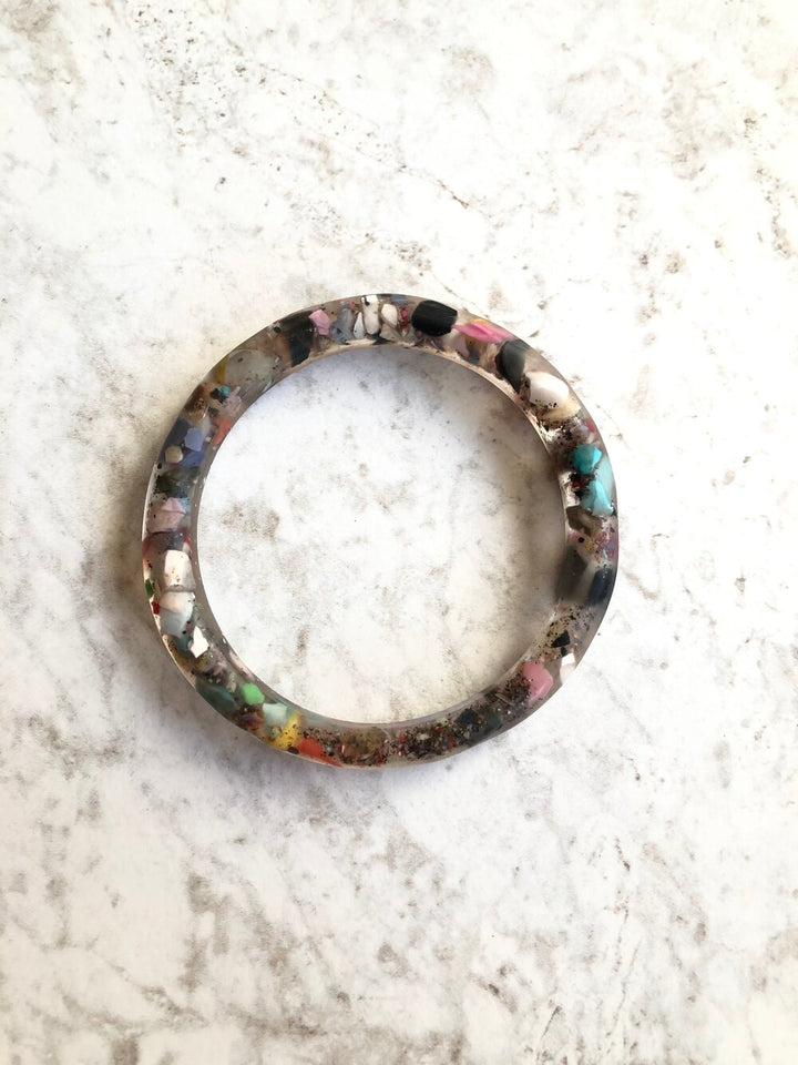 Ella Recycled Material Bangle