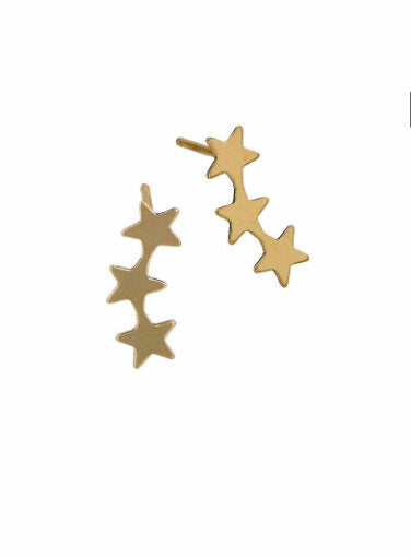 Luna Star Earring - 14K GF