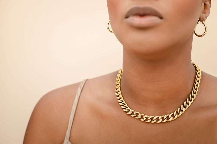 Chunky Cuban Chain Necklace