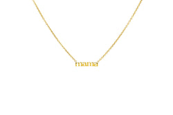 Lowercase Mini Mama Necklace