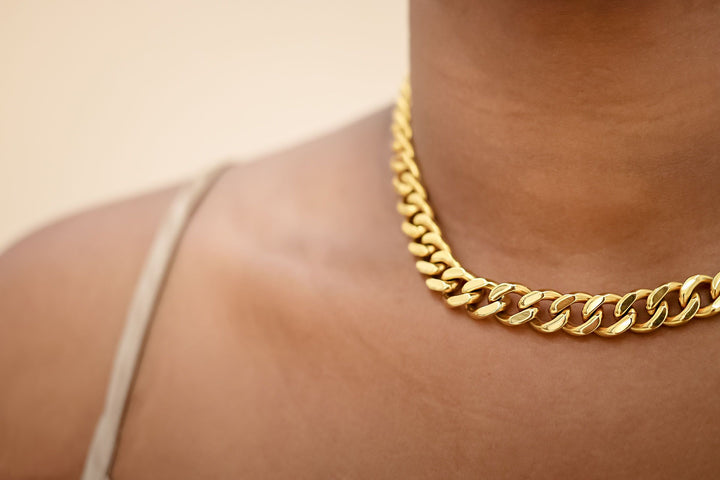 Chunky Cuban Chain Necklace